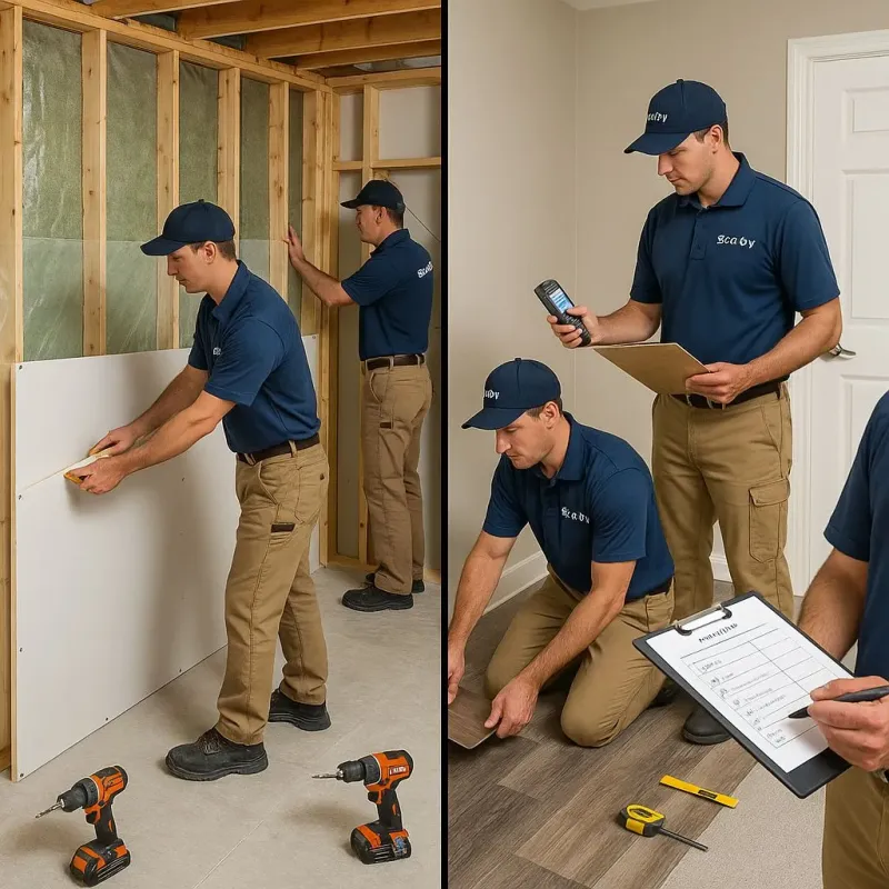 Repairs and Reconstruction process in West Barnstable, MA